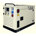 Generator curent diesel 12 Kva Trifazat cu carcasa de insonorizare AGT 12003 DSEA, panou de control HGM 420