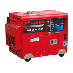 Generator curent monofazat AGT 6851 DSEA diesel puterea maxima 5 kW