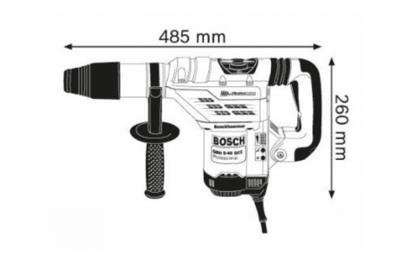 Ciocan rotopercutor Bosch GBH 5-40 DCE - imagine 3