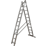 Scara multifunctionala din aluminiu Corda 2x11 trepte, Krause