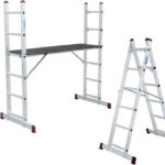 Scara / schela mobila Krause tip Corda, aluminiu 6 trepte