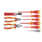 Trusa 9 scule electrician izolate FELO