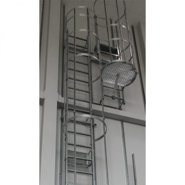 Scara de acces/evacuare/incendiu Krause din otel zincat-13.16 m - imagine 3