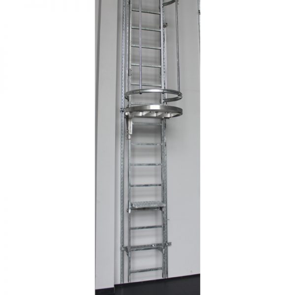 Scara de acces/evacuare/incendiu Krause din otel zincat-13.16 m - imagine 4