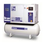 Compresor cu surub si uscator FIAC NEW SILVER D 15/300