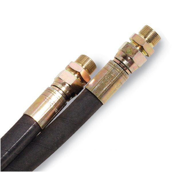 Furtun de presiune aer FIAC 1.5 m cu racord 1.1/2" BSP