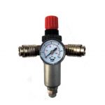 Reductor presiune cu filtru 3/8", manometru, 2 cuple rapide