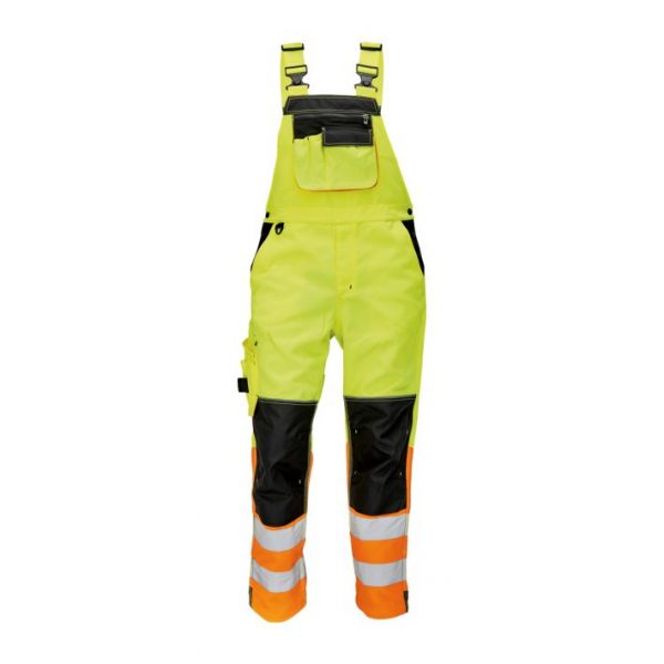 Salopeta cu pieptar Cerva Knoxfield Hi-Vis M: 46-64 - imagine 3