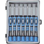Surubelnite de precizie cu varf Torx BGS 7 piese