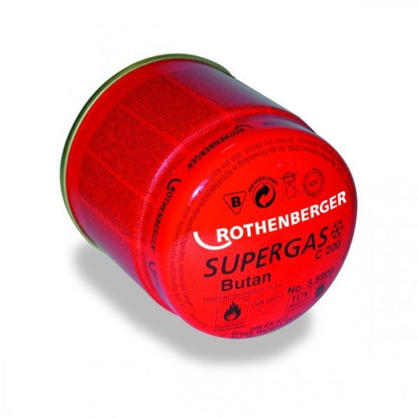 Butelie gaz ROTHENBERGER Supergas C200