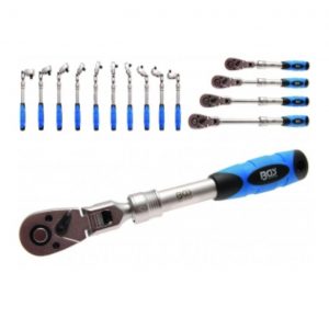 Cheie cu clichet extensibila-articulata BGS 3/8"-240-340 mm