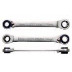 Cheie cu clichet reversibila 4-in-1 BGS 16x17 - 18x19 mm