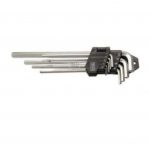 Set 9 chei imbus extra lungi tip L BGS 1.5-10 mm