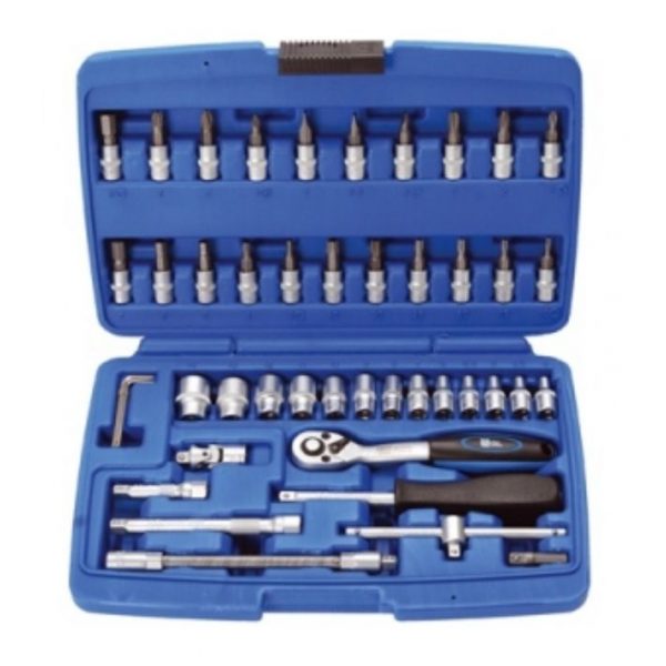 Trusa chei DIN 1/4" BGS - 46 piese