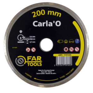 Disc dia CARLA`O Far Tools 200 x 25.4 mm