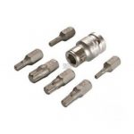 Set varfuri torx + adaptor 1/2″ BGS 6 piese