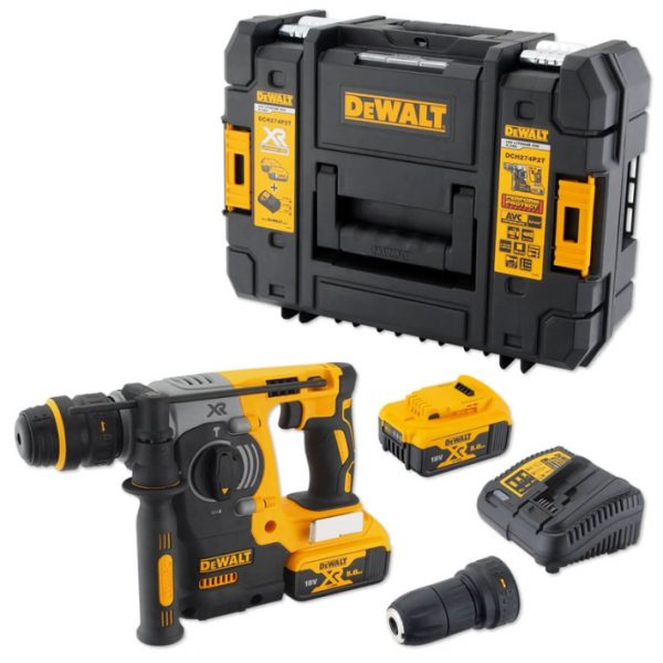 Ciocan rotopercutor SDS Plus Dewalt DCH274P2 - imagine 2