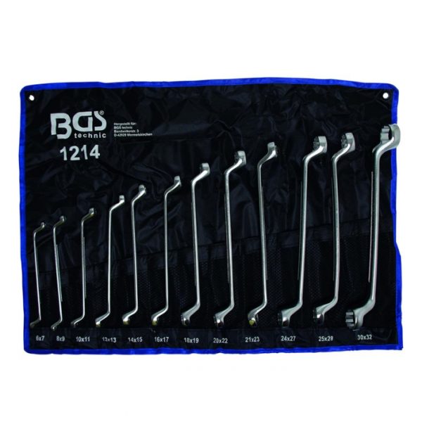 Set 12 chei inelare cu cot BGS BG-1214