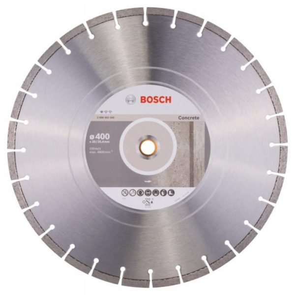 Disc diamantat pentru beton BOSCH 400-20/25.4 PROFESSIONAL