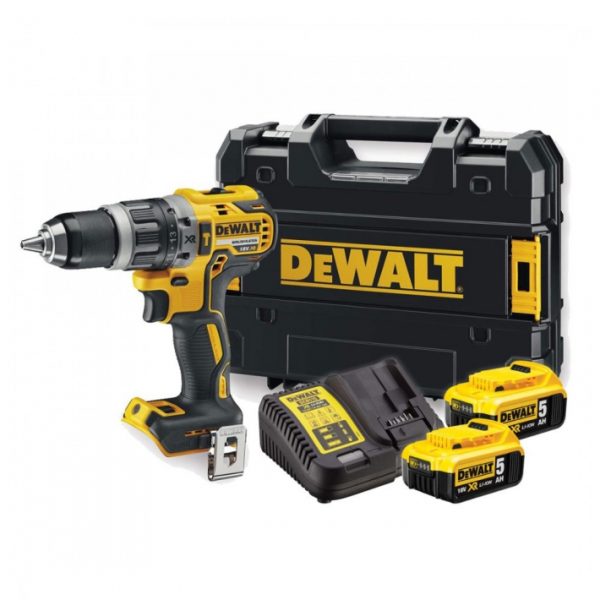 Masina compacta de gaurit cu percutie DEWALT DCD796P2 - imagine 2
