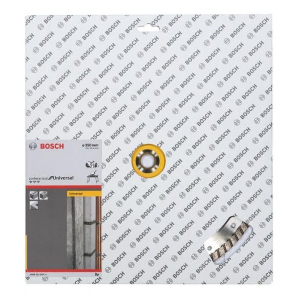 Disc diamantat universal BOSCH 350-20/25.4 PROFESSIONAL TURBO - imagine 2