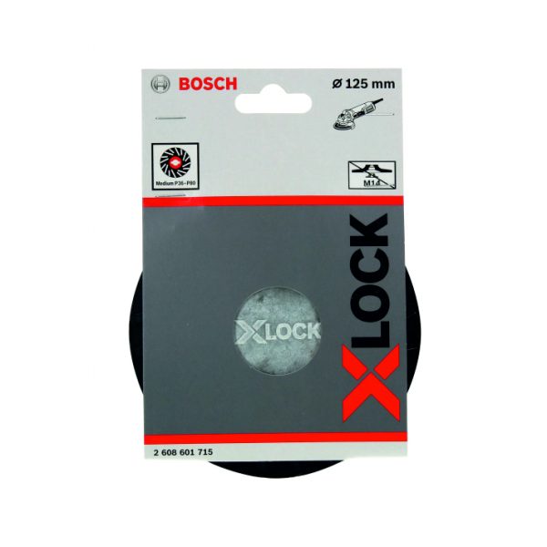 Disc-suport BOSCH X-LOCK 125 mm mediu - imagine 2