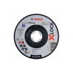 Disc de taiere BOSCH X-LOCK Expert for Metal 125x1,6x22,23 pentru taieturi drepte, 25 buc/set