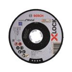 Disc de taiere BOSCH X-LOCK Expert for Metal 125x2,5x22,23 pentru taieturi drepte
