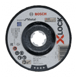 Disc de degrosare BOSCH X-LOCK Expert for Metal 125x6x22,23 pentru slefuire ingropata