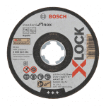 Disc de taiere BOSCH X-LOCK Standard for Inox 115x1x22,23 mm pentru taieturi drepte, set 25 buc