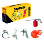 Kit pneumatic cu 8 accesorii pentru compresoare STANLEY