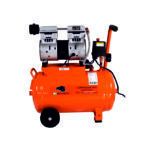 Compresor electric BISONTE SC012-025, fara ulei cu transmitere directa
