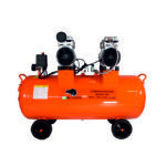 Compresor electric BISONTE SC024-100, fara ulei cu transmitere directa