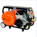 Compresor electric BISONTE SC020-015, fara ulei cu transmitere directa