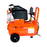 Compresor electric BISONTE SF020-050, cu ulei si transmitere directa