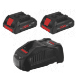 Set 2 x ProCORE18V 4.0Ah + GAL 1880 CV BOSCH