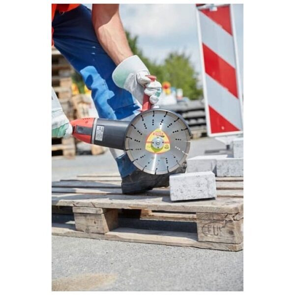 Disc diamantat DT900B Special KLINGSPOR, pentru polizoare unghiulare, segmentat, 125x2.4x22,23 mm, 9S, 12 mm - imagine 2