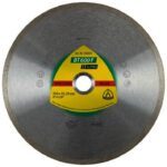 Disc diamantat DT600F Supra KLINGSPOR, pentru polizoare unghiulare, continuu, 230x1.9x22.23 mm, GR, 7 mm