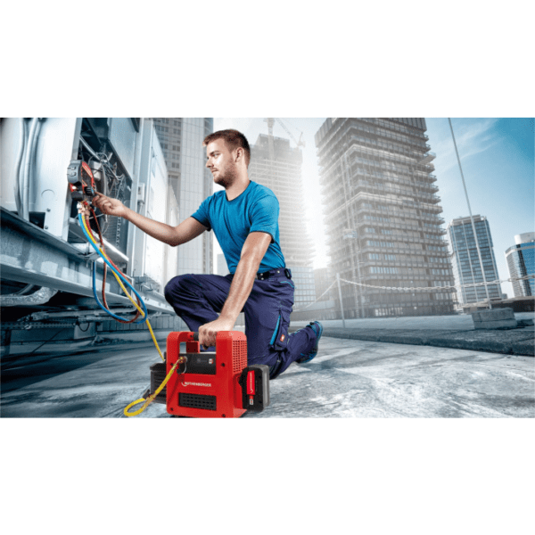 Pompa de vid electrica in 2 trepte ROTHENBERGER ROAIRVAC R32 5.0 CL - imagine 2
