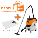 Aspirator pentru suprafete umede si uscate STIHL SE 133 ME, putere 1400W, putere de aspirare 250mbar