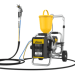 Pompa zugravit si vopsit cu membrana SuperFinish 23 Plus AirCoat – cart, debit material 2,6 l/min., motor electric 1,3 kW