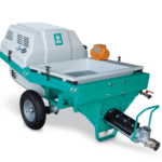 Masina de tencuit IMER Step 120, motor 230V, debit maxim material 25 l/min., dist. de pompare orizontal/vertical 40/15 m