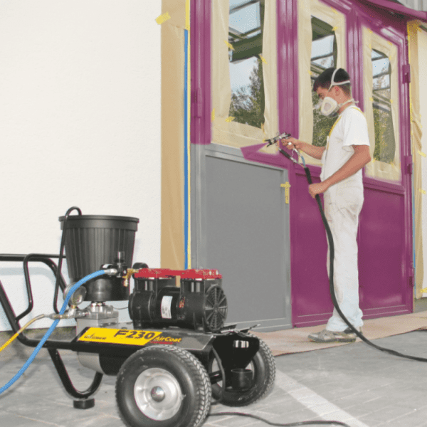 Pompa de zugravit si vopsit cu membrana WAGNER Finish 230 AirCoat Compact Spraypack - imagine 4