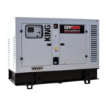 Generator curent insonorizat stationar - industrial Genmac, Gama King, model G80IS, diesel