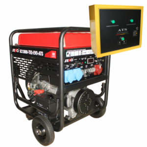 Generator curent SENCI SC13000TEQ-EVO-ATS, Putere max. 11 kW, 400V, AVR, motor benzina