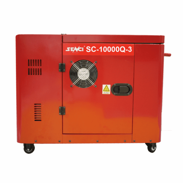 Generator curent SENCI insonorizat SC10000Q-3, Putere max. 8 kW, 400 V, ATS&AVR, motor Diesel - imagine 2