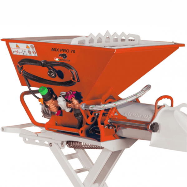 Malaxor orizontal continuu pentru glet BISONTE MIX PRO 70 - imagine 5