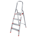 Scara aluminiu pentru interior 4 trepte Bisonte STR0104