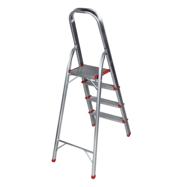 Scara aluminiu pentru interior 4 trepte Bisonte STR0104 - imagine 2
