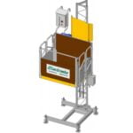 Bob Lift Electroelsa EHPM 1000 mini monofazic, sarcina 700 kg, dimensiuni cabina 1.58 x 1.20 m, inaltime maxima 160 m